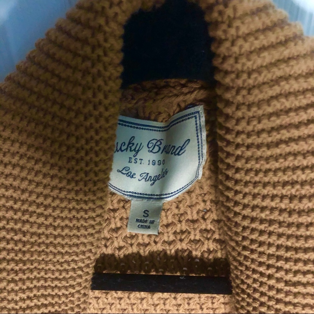 Lucky Brand Carmel open long cardigan small - Picture 4 of 8